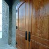 Porta Para Igreja Mod. 04 - Arqueada Com Gravações Personalizadas - Madeira Maciça - Sob Medida (1)