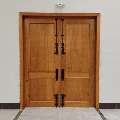 Porta Para Igreja Mod.13 - Madeira Maciça - Sob Medida